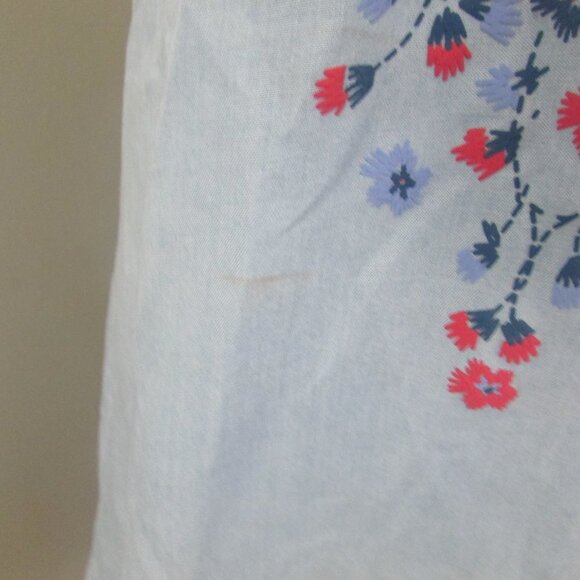 Living Doll Dress Juniors 1 Blue Boho Floral - Picture 6 of 12